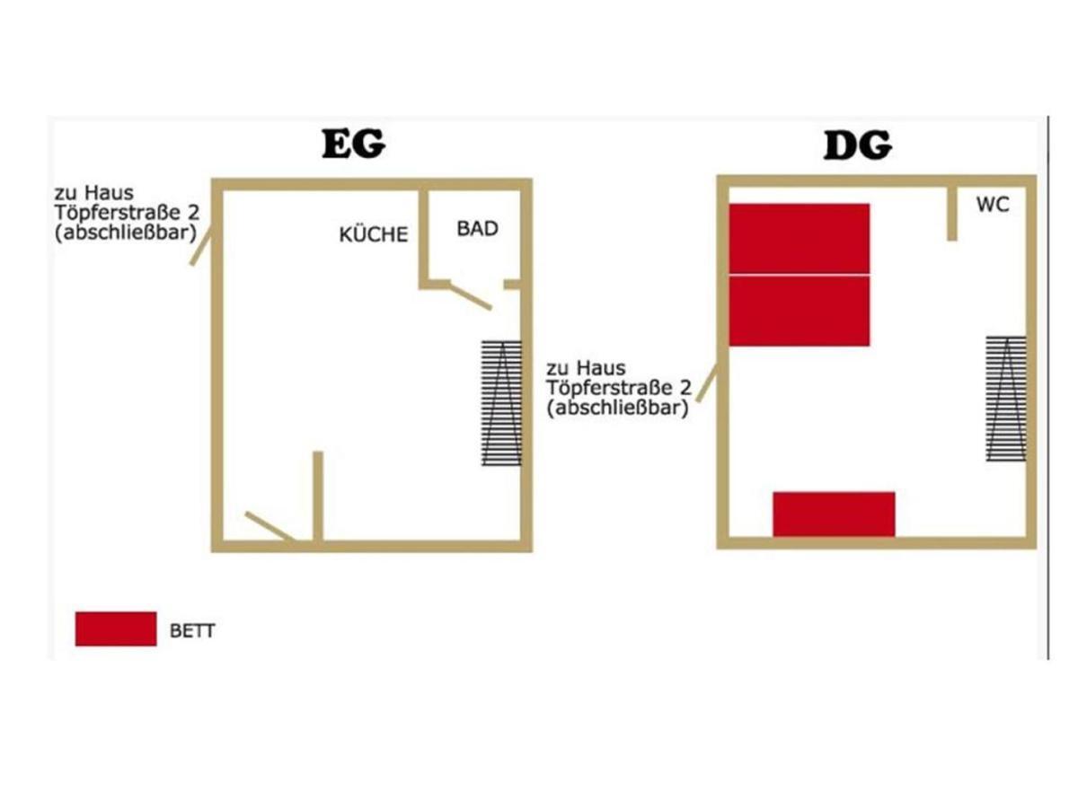 Apartamento Toepferhof 1 Tangermünde Exterior foto
